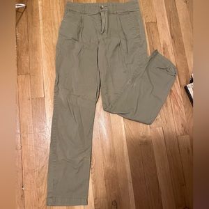 A New Day Target, green adventure slacks